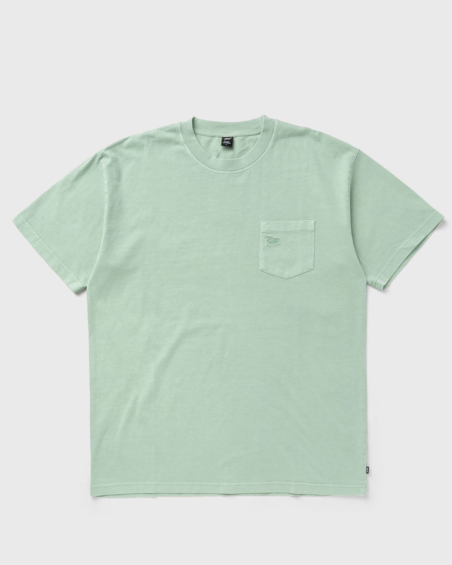T-shirt Patta Basic Washed Pocket T-Shirt Grøn | POC-BW24-1000-290-0276-142, 0