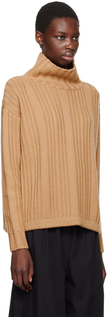 Sweater Max Mara Max Mara Vitalba Turtleneck Sweater Brun | 2421366012600 MM12037, 1