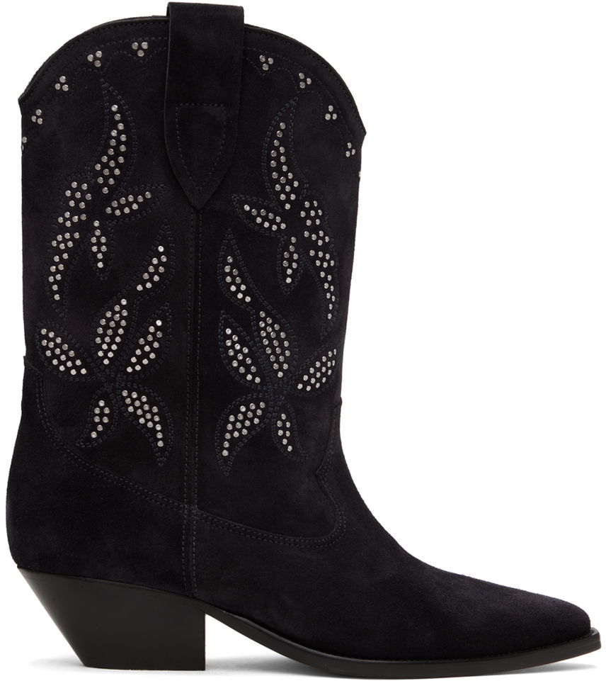 Sneakers og sko ISABEL MARANT Duerto Boots Sort | BO0003FA-B3A32S, 0