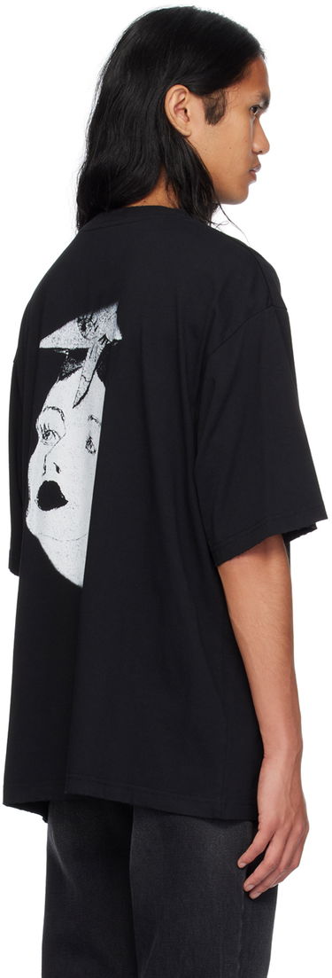T-shirt We11done Damaged T-Shirt Sort | WD-TT2-24-765-U-BK, 2