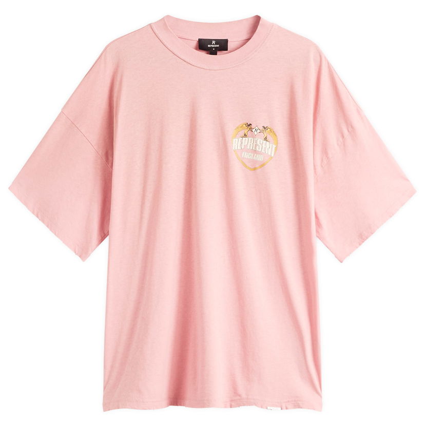 T-shirt Represent Clo Angel Border T-Shirt Lyserød | MLM100171-24