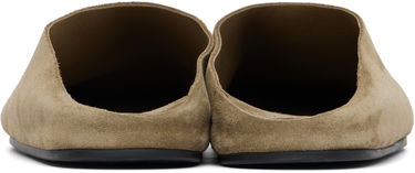 Sneakers og sko The Row The Row Hudson Suede Slide Loafers Grøn | F1705-L302, 1