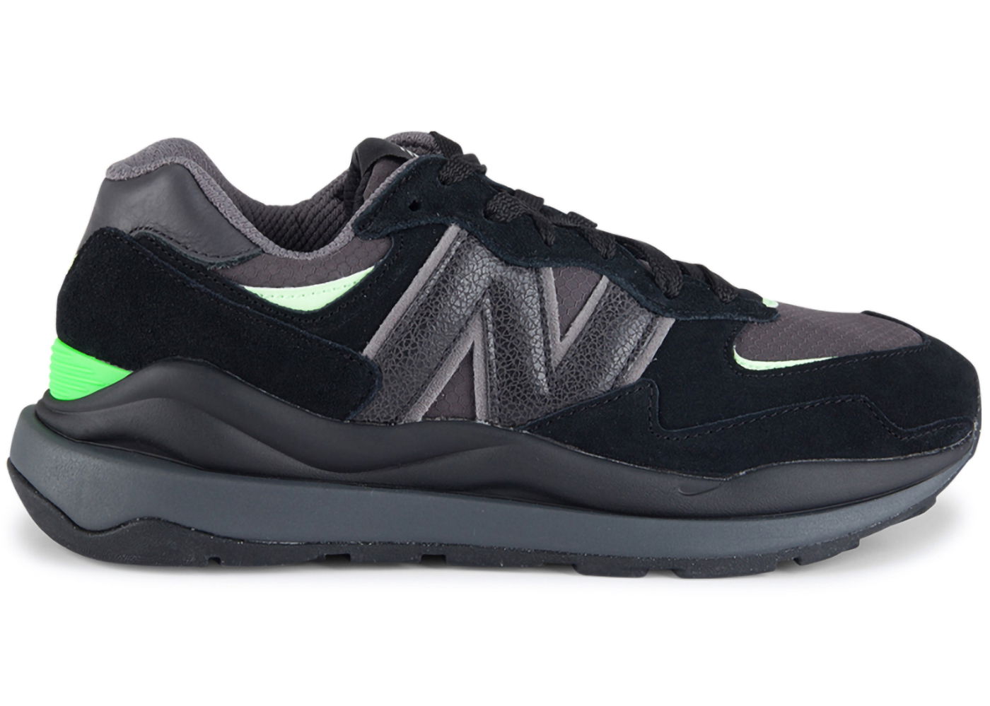 Sneakers og sko New Balance 57/40 Wonderland Pack Black Green Glow Sort | M5740GHC, 0