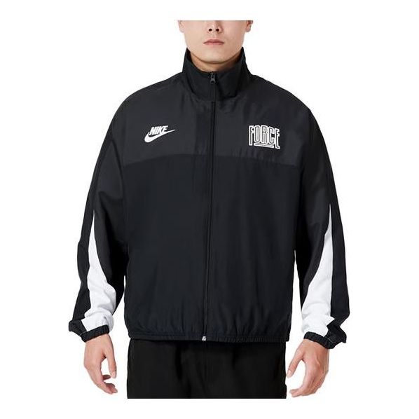 Vindjakke Nike Starting 5 Basketball Jacket Sort | FB6981-010, 0