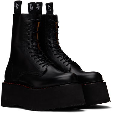 Tøj R13 R13 Double Stack Platform Boots Sort | R13WS026-S001A, 3