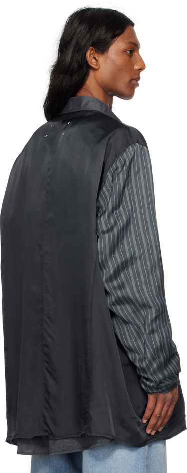Skjorte Maison Margiela Maison Margiela Patchwork Inside-Out Reversible Jacket Grå | S50BN0532 MTN052, 2