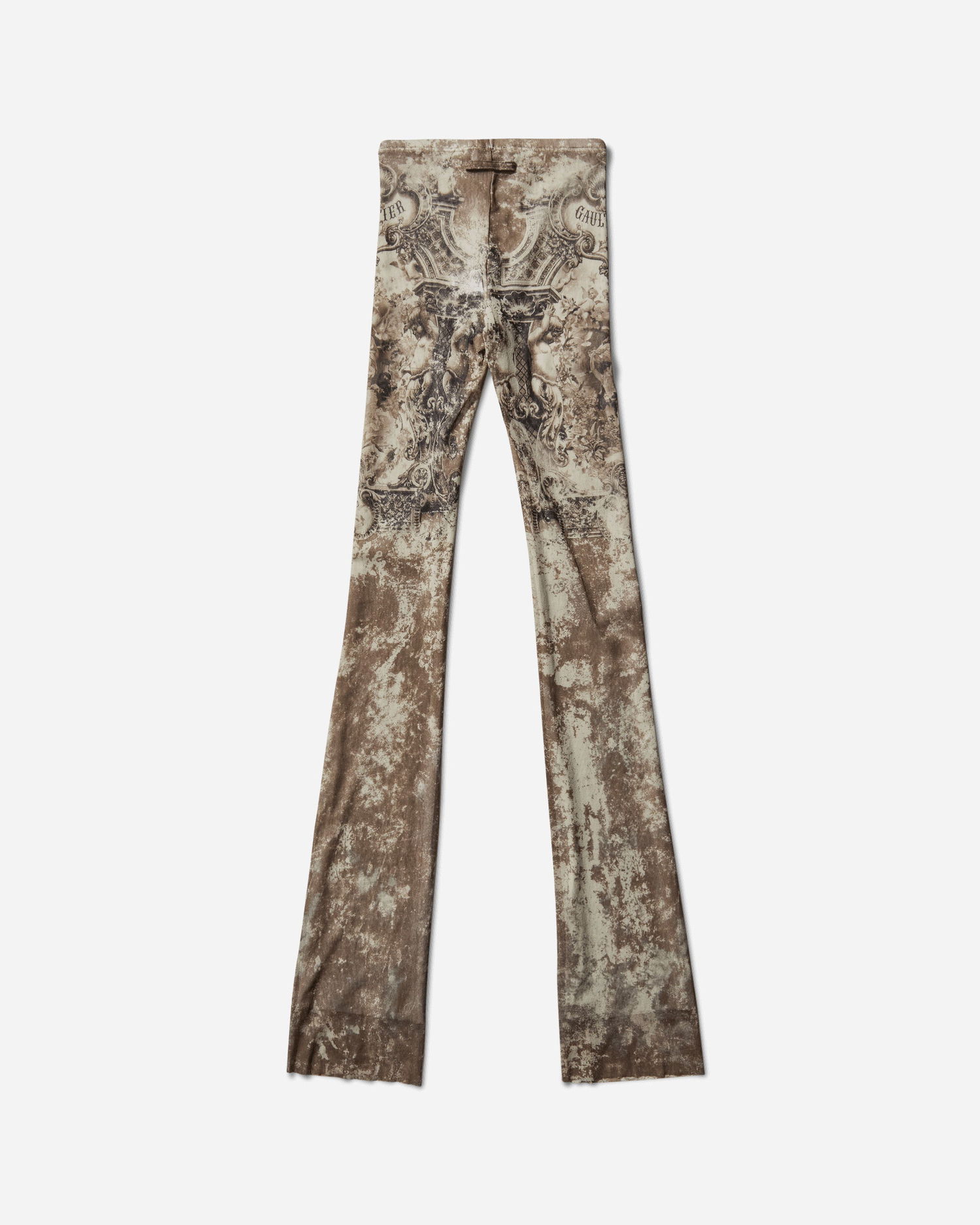 Bukser Jean Paul Gaultier Medaillon Flare Pants Brun | 2503WTR016M006 P6965, 0