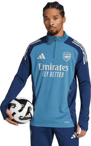 T-shirt adidas Originals Arsenal AFC TR TOP 2025/26 Long Sleeve Training Top Blå | jj1815, 2