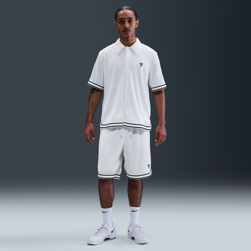 Træningsdragt Nike Kobe Pleated Basketball Shorts Hvid | HV9988-100