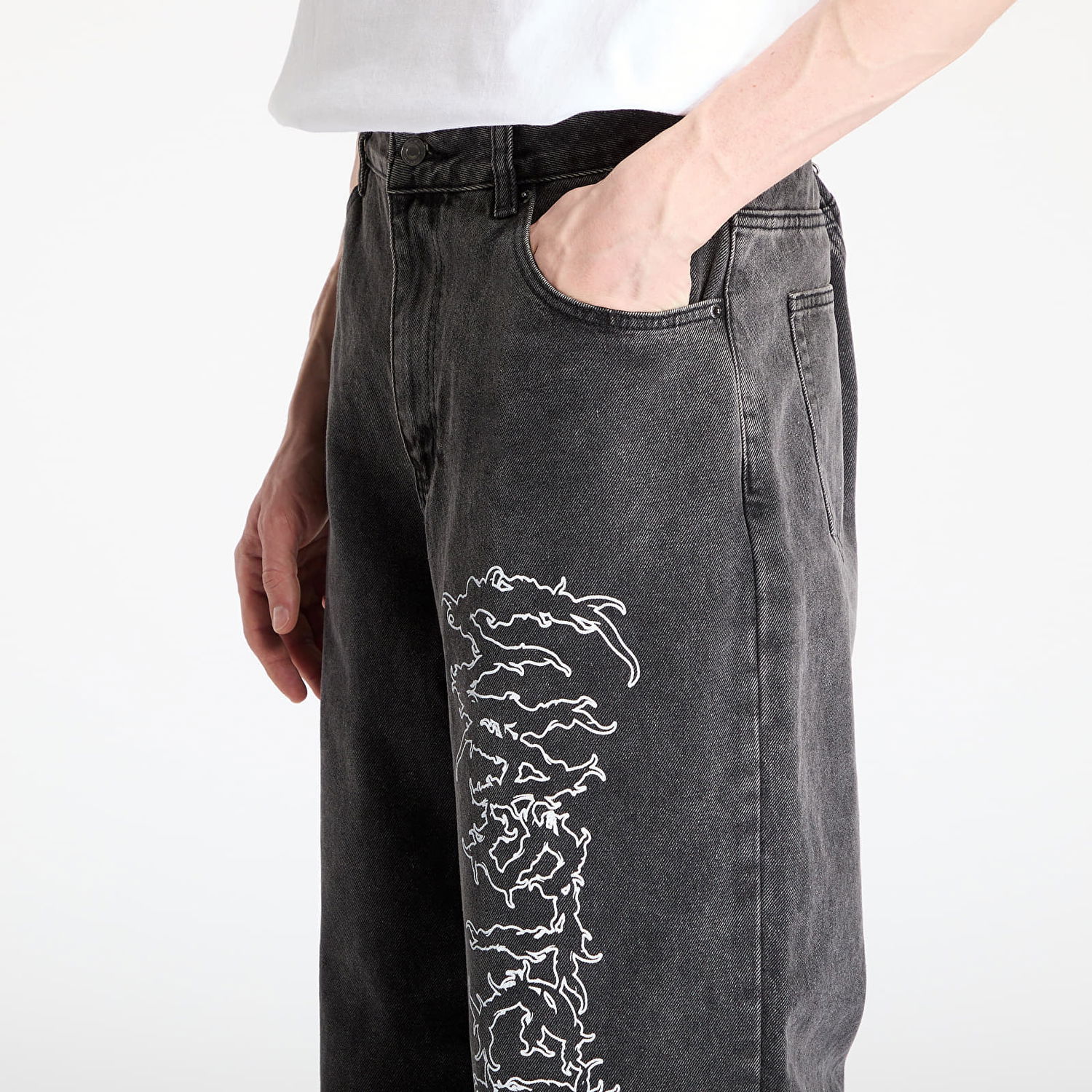 Jeans Wasted Paris Wasted Paris Varg Casper Jeans Sort | WP_000281, 1