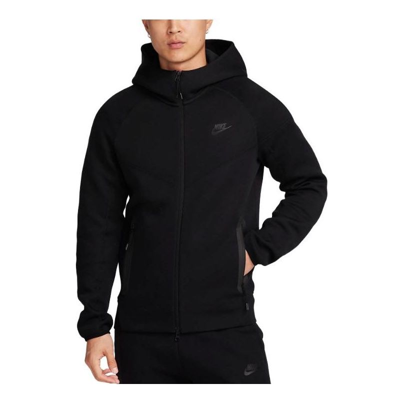 Sweatshirt Nike Tech Fleece Full Zip Windrunner Hooded Jacket Sort | FB7922-010