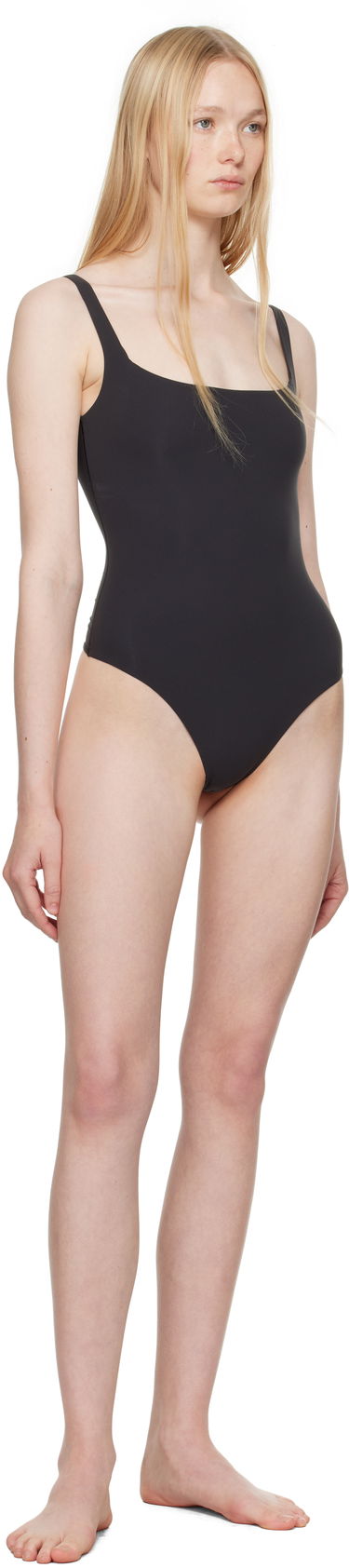 Krop SKIMS SKIMS Fits Everybody Square Neck Bodysuit Sort | BD-THG-9224, 3