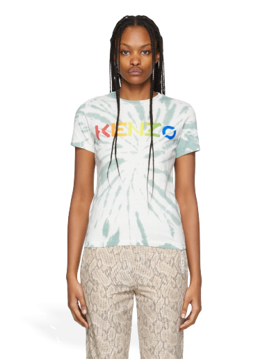 T-shirt KENZO Cotton T-Shirt Grøn | FC52TS8544SA