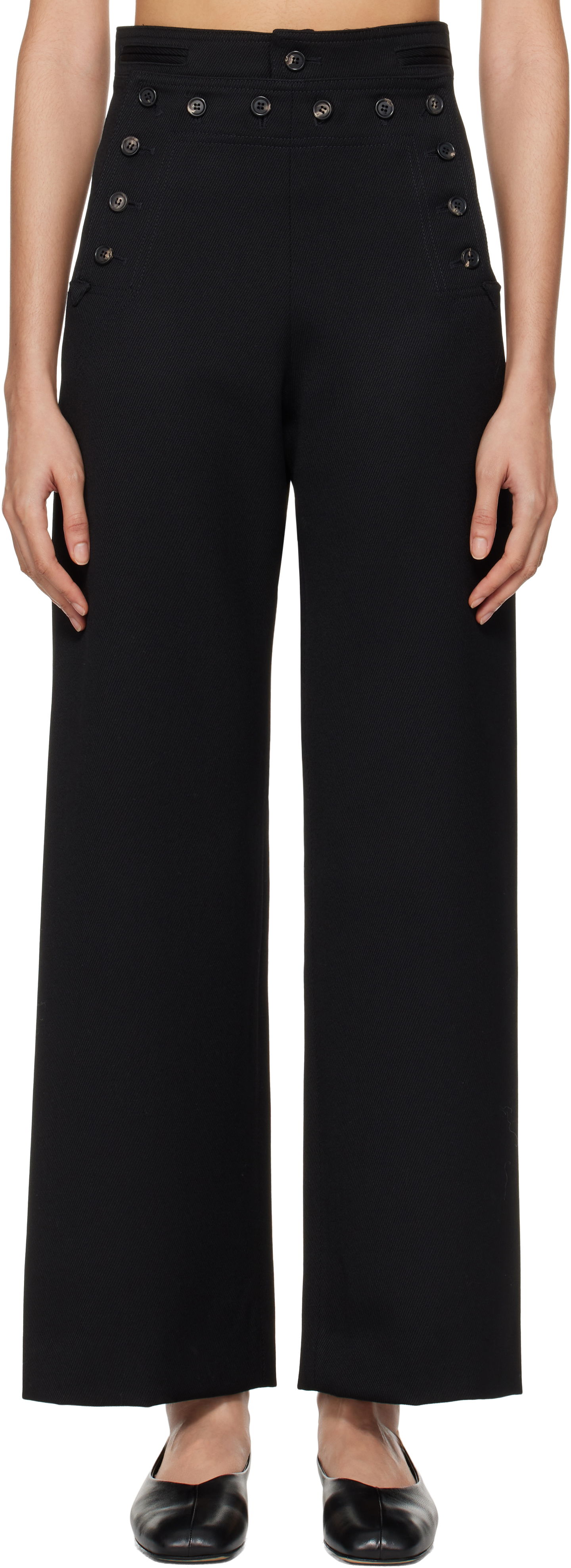 Bukser Bode Sailor Riding Twill Trousers Sort | WRF24BT014, 0