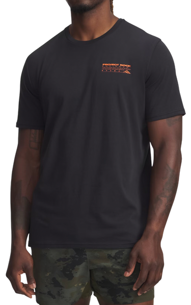 T-shirt Under Armour Project Rock Q4 1 Short Sleeve Graphic T-Shirt Sort | 6005034-002, 0