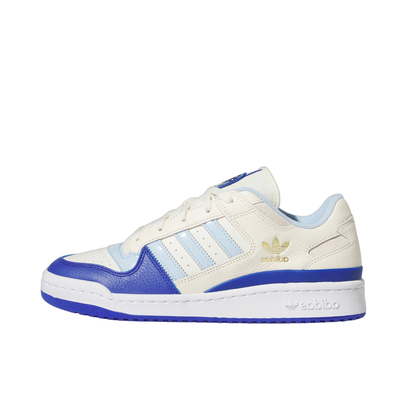 Sneakers og sko adidas Originals Forum Low Classic Cream White Clear Sky Semi Lucid Blue Hvid | IF7815