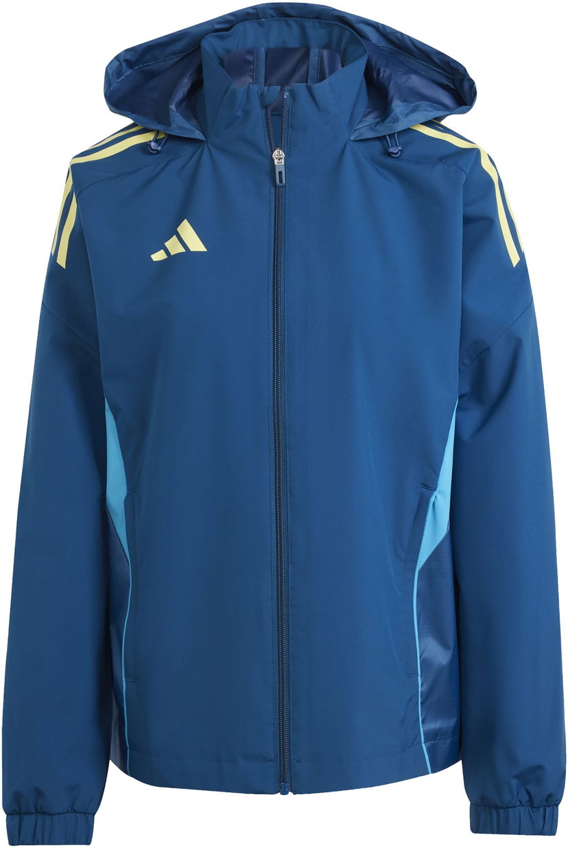 Vindjakke adidas Performance TIRO25C Hooded Jacket Blå | jc7024