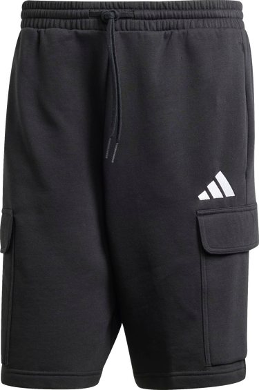 Shorts adidas Originals Essentials Feelcozy Fleece Cargo Shorts Sort | je3869, 0