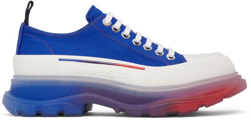 Sneakers og sko Alexander McQueen Tread Slick Sneakers Blå | 705660W4TGE, 0