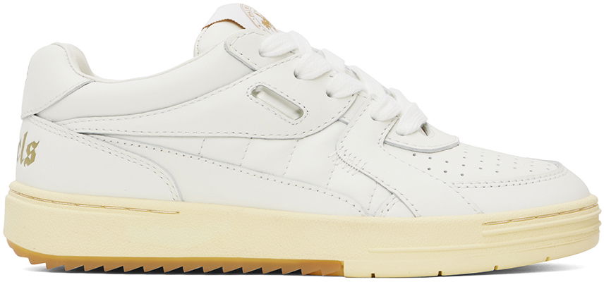 Sneakers og sko Palm Angels White University Low Hvid | PWIA049E23LEA0020101, 0