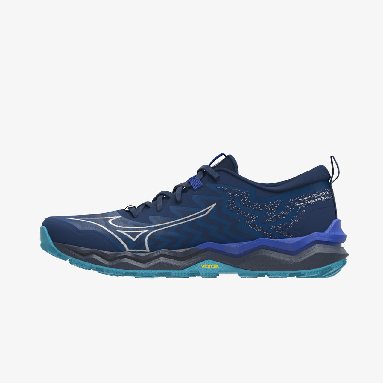 Sneakers og sko Mizuno Wave Daichi 8 Gtx Classic Blue / White/ Pageant Blå | J1GJ245651, 0