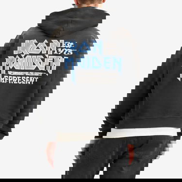 Sweatshirt Represent Clo Iron Maiden Anniversary Zip-Up Hoody Sort | MLM100578-04, 3