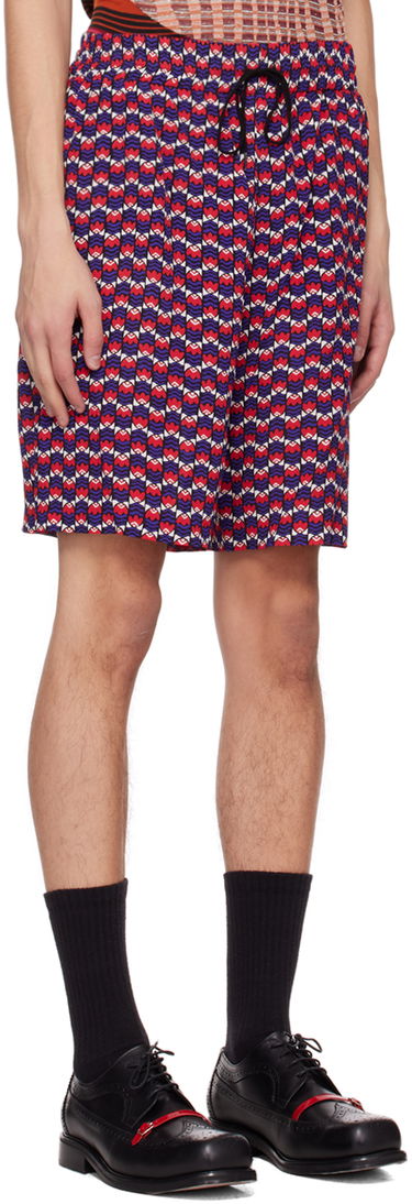 Shorts Anna Sui Exclusive Print Shorts Rød | M1023C40, 1