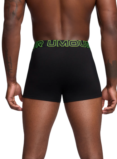 Boksere Under Armour Under Armour Performance Cotton Boxer Briefs 3-Pack Sort | 1383891-004, 4