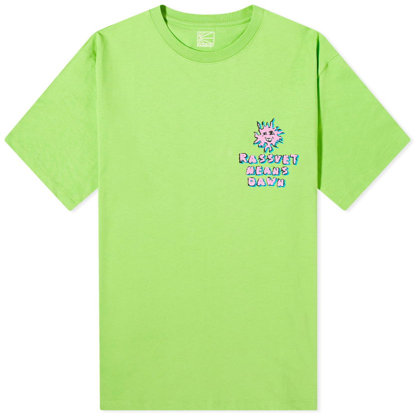 T-shirt PACCBET R.M.D Grøn | PACC14T004-LIM