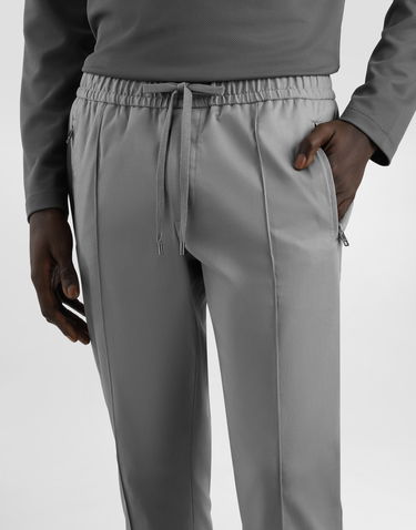 Bukser Dolce & Gabbana Dolce & Gabbana Cotton Gabardine Jogging Trousers Grå | GYACEZFUFNVN0493, 3