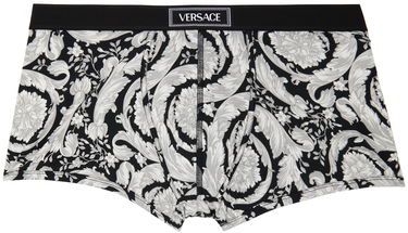 Boksere Versace Versace Printed Boxers Sort | 1014038_1A11603, 0