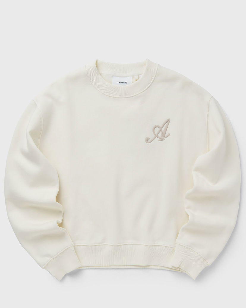 Sweatshirt AXEL ARIGATO Strand Embroidered Sweatshirt Hvid | A2839001