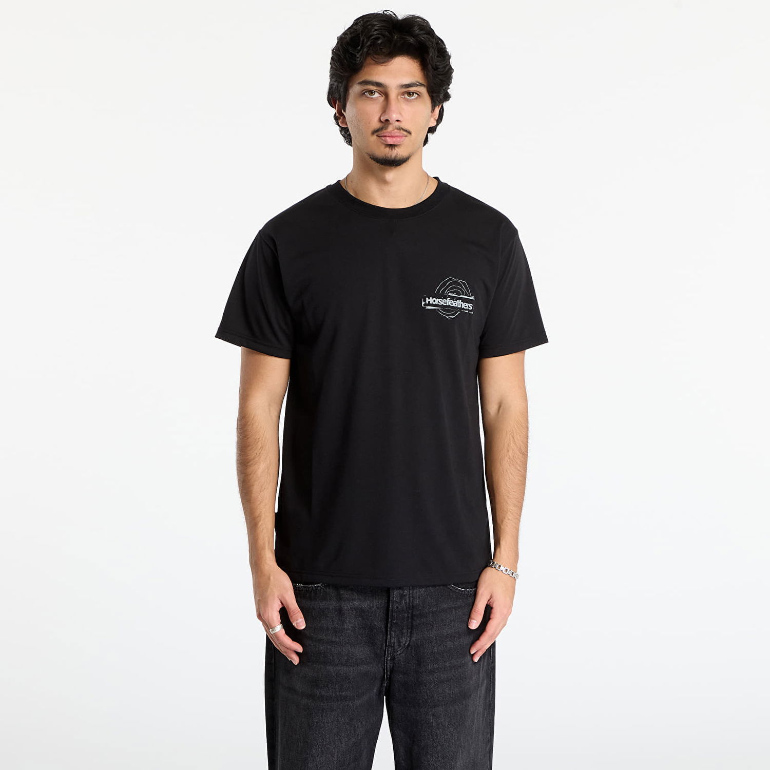 T-shirt Horsefeathers Shank T-Shirt Sort | SM1396B, 0