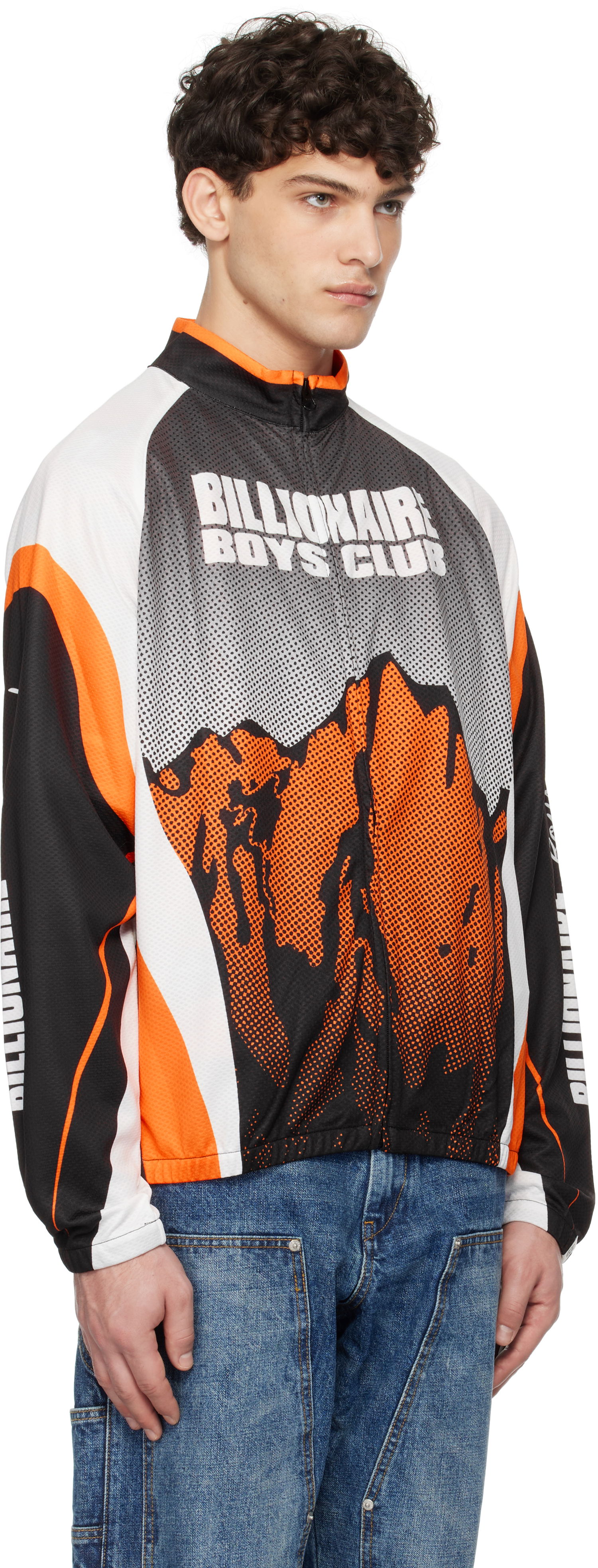 Vindjakke BILLIONAIRE BOYS CLUB Billionaire Boys Club Mountain Cycling Jacket Orange | B24458, 1