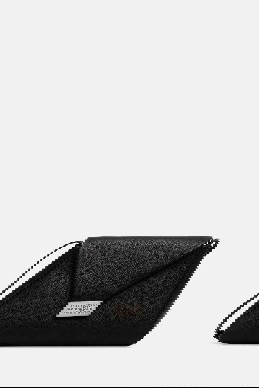 Håndtaske Maison Margiela MM6 Maison Margiela Leather Envelope Handbag Sort | SB5ZH0023.P7255.T8013, 0