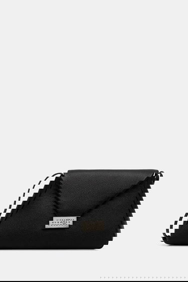 Håndtaske Maison Margiela MM6 Maison Margiela Leather Envelope Handbag Sort | SB5ZH0023.P7255.T8013, 0