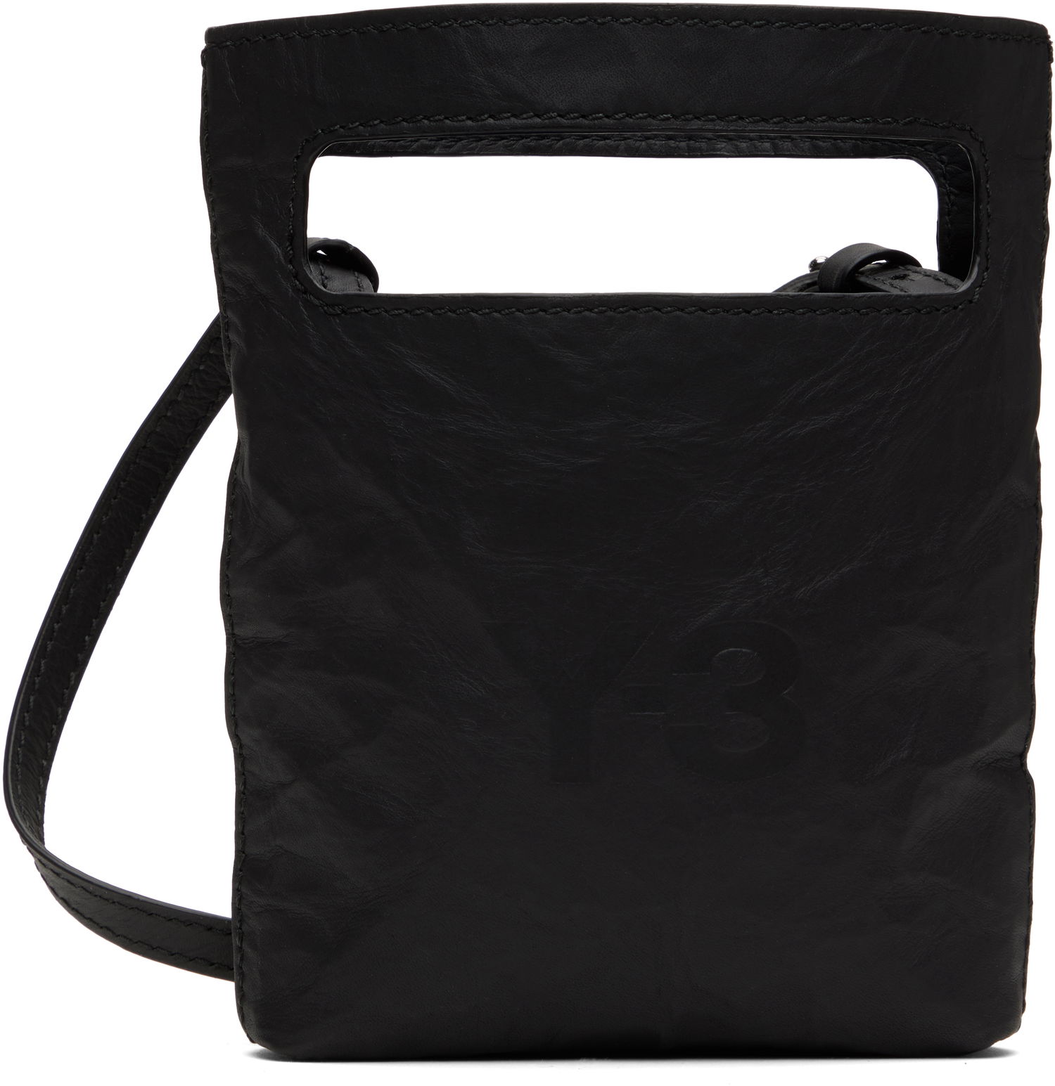 Skuldertaske Y-3 Y-3 Mini Tote Crossbody Bag Sort | JX2462, 0