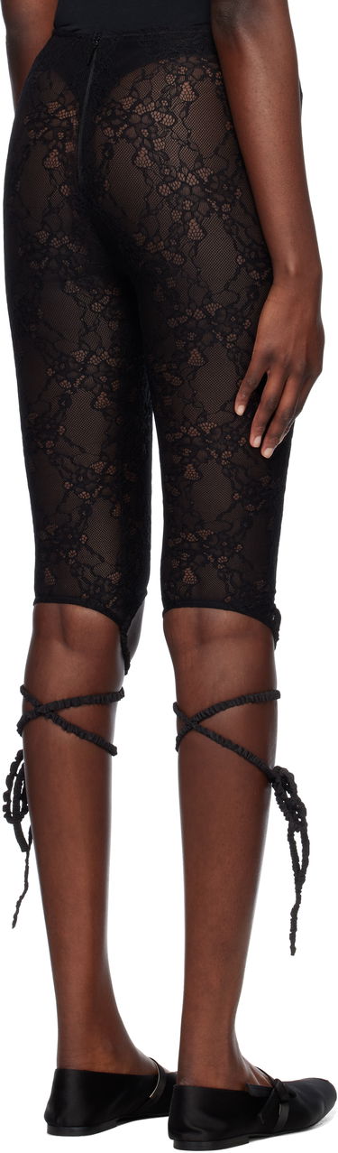 Leggings Ambush AMBUSH Lace Ribbon Leggings Sort | 12115423, 2