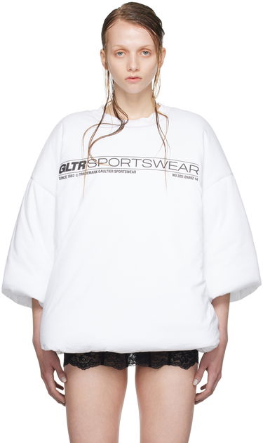 T-shirt Jean Paul Gaultier Shayne Oliver Edition Graphic Print T-Shirt Hvid | 24/27-U-TS074I-J063-01, 0