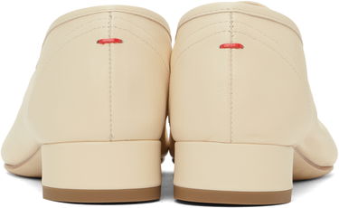 Skopleje Aeyde Aeyde Pippa Leather Ballerina Flats Beige | A11-FL-GLVR25RO126-SS25-100-007, 1