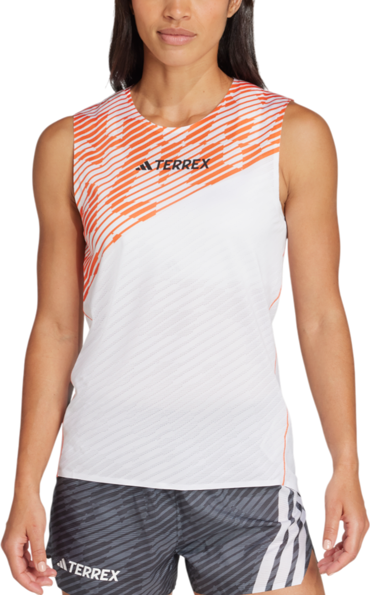 Tanktop adidas Performance Terrex Techrock Pro Tank Top Hvid | jx5189