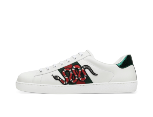 Sneakers og sko Gucci Ace Embroidered Hvid | 456230 A38G0 9064