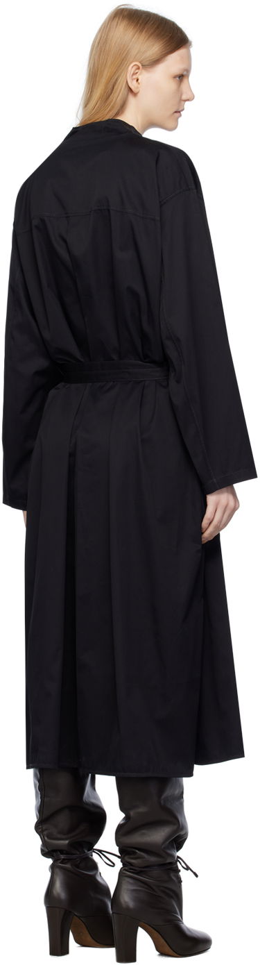 Skjorte LEMAIRE LEMAIRE Housse Midi Dress Sort | DR1040 LF824, 2