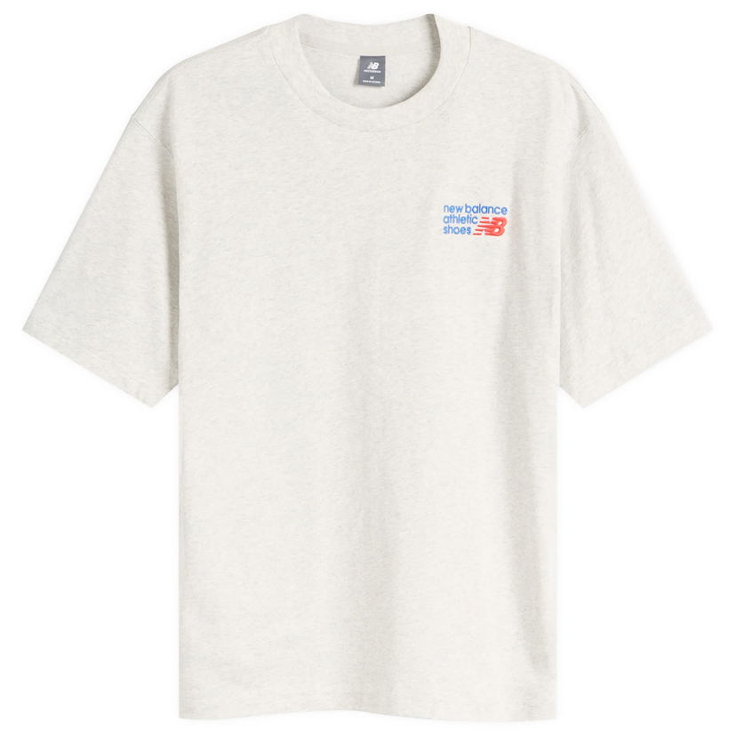 T-shirt New Balance Athletics Premium Logo T-Shirt Grå | MT41908-AHH