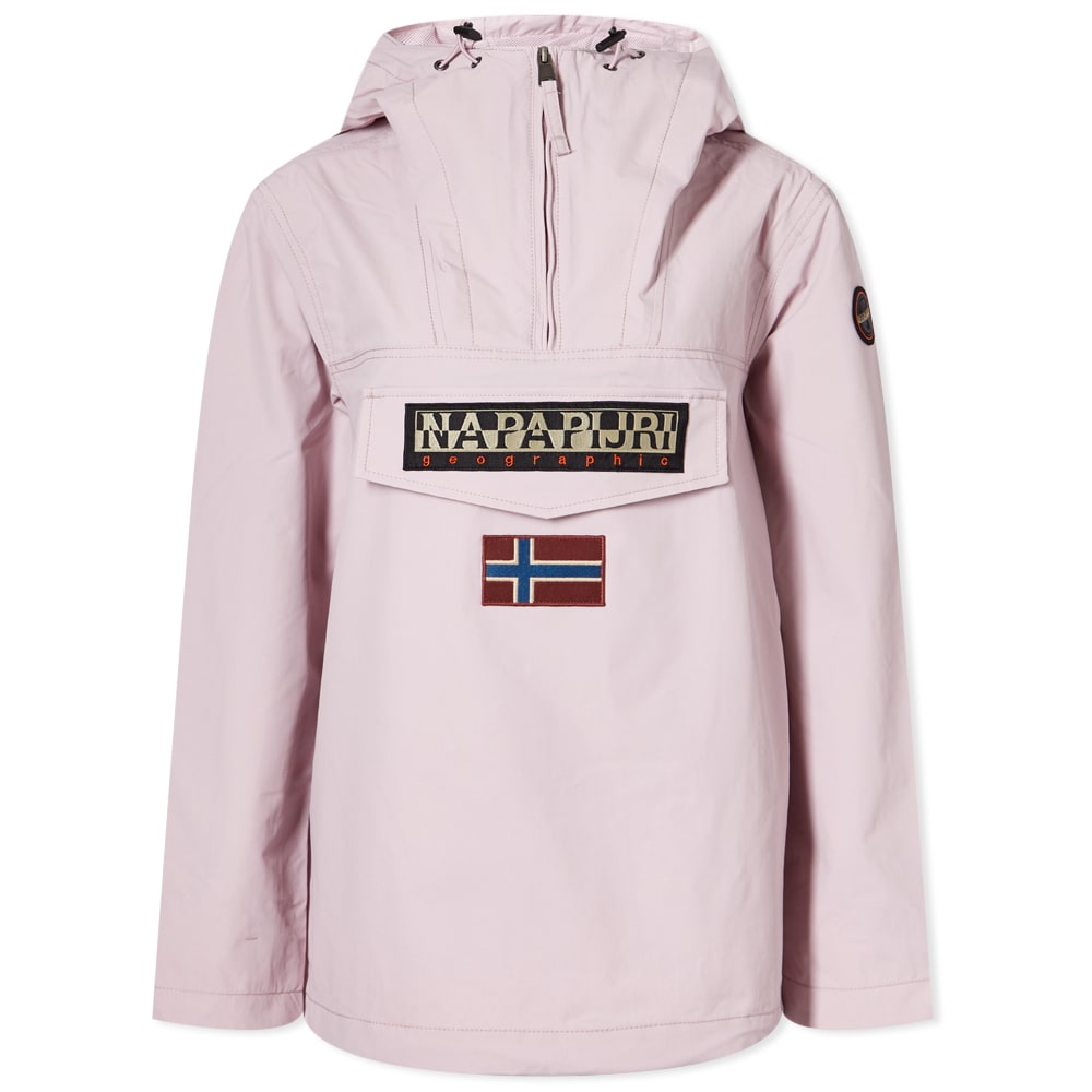 Vindjakke Napapijri Rainforest Nylon Windbreaker Jacket Lyserød | NP0A4G7GP891-P89, 0