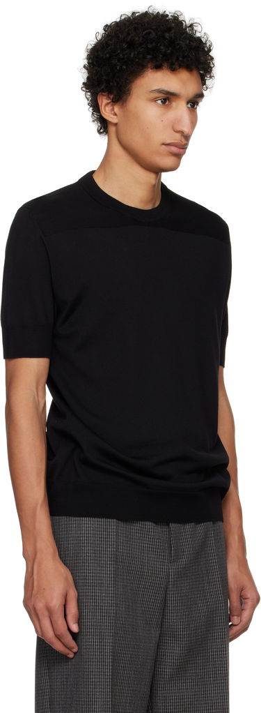 T-shirt Jil Sander Jil Sander Virgin Wool T-Shirt Sort | J22GC0104_J14610, 1
