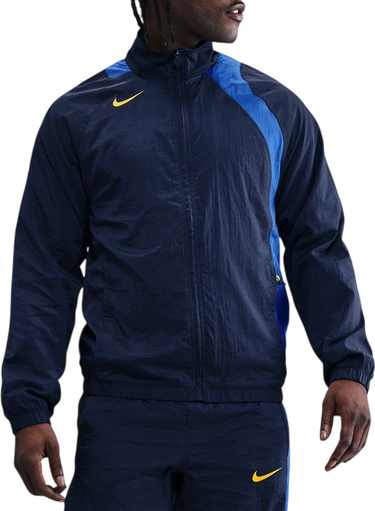 Vindjakke Nike Total 90 Repel Windbreaker Track Jacket Mørkeblå | hq3391-410, 0