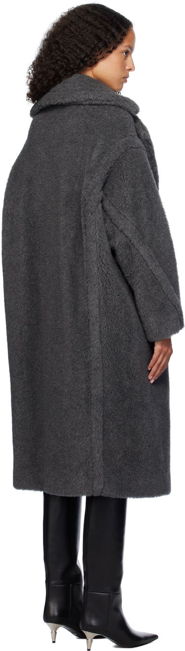 Frakker Max Mara Max Mara Teddy1 Faux-Fur Coat Grå | 2421016052600 MM10502, 2