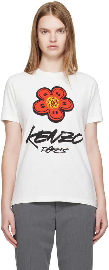 T-shirt KENZO Kenzo Paris Futura 2000 Edition Loose T-Shirt Hvid | FF62TS3564SG, 0