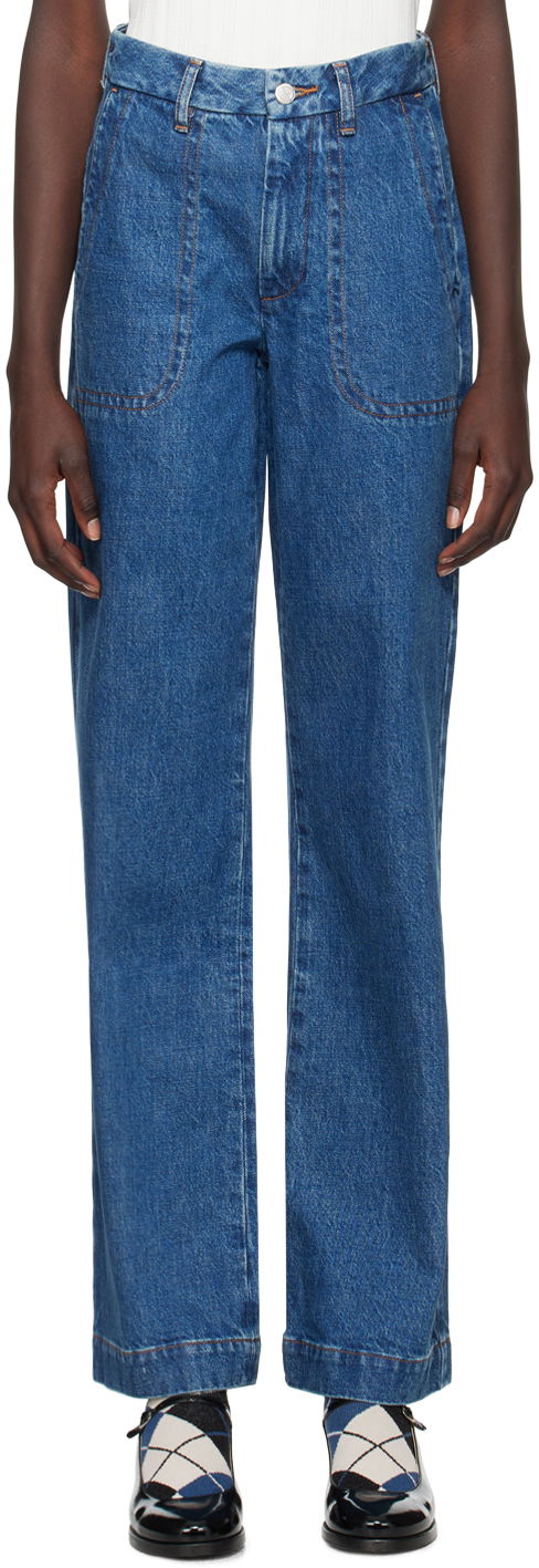 Jeans A.P.C. Seaside Jeans Blå | COHTD-F09085